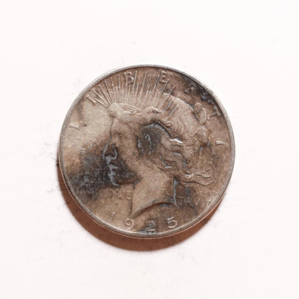 US PEACE DOLLAR 1925 - PUS Peace