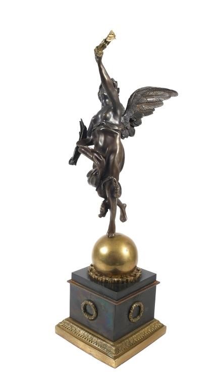 FRENCH EMPIRE STYLE WINGED VICTORY 364be5