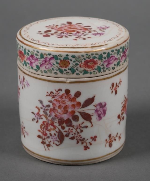 CHINESE EXPORT ROSE MANDARIN PORCELAIN