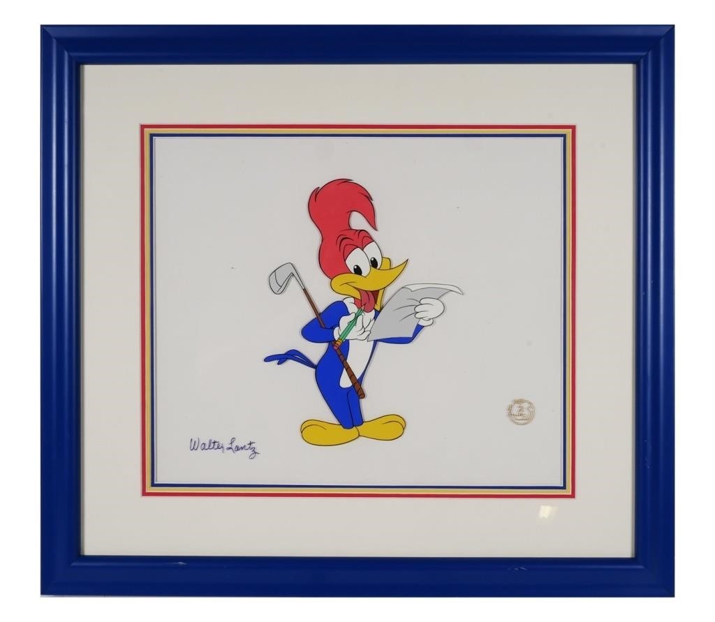 WOODY WOODPECKER, WALTER LANTZ SERIGRAPH