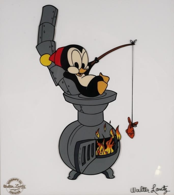 CHILLY WILLY WALTER LANTZ SIGNED 364d09