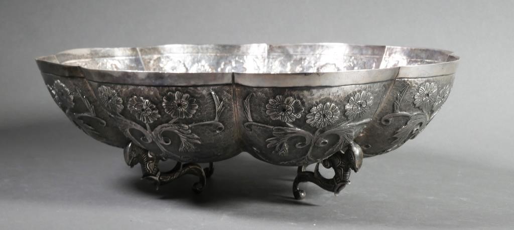 MACIEL MEXICAN STERLING FOOTED CENTERPIECELarge