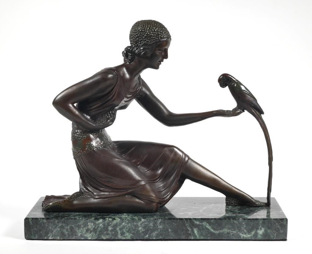 CHIPARUS ART DECO BRONZE SCULPTURE 364d29