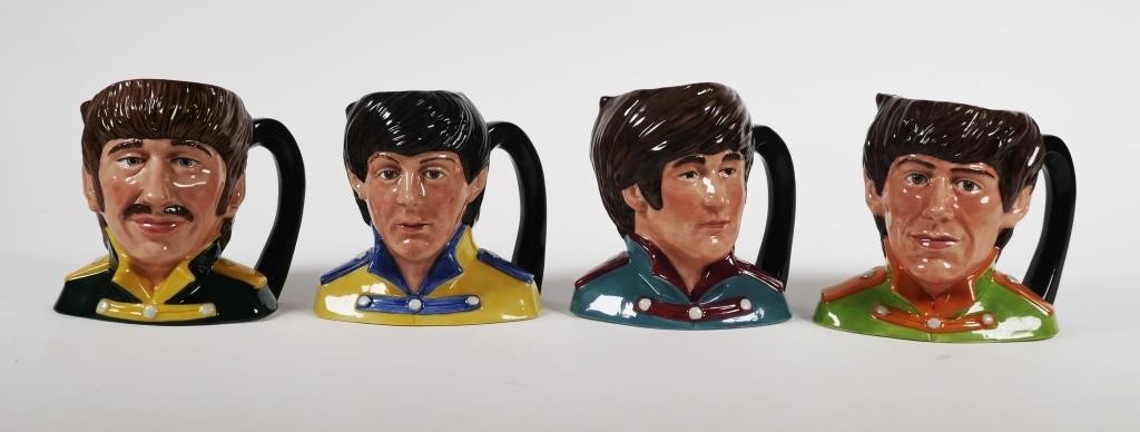 BEATLES SET 4 ROYAL DOULTON CHARACTER 364d61