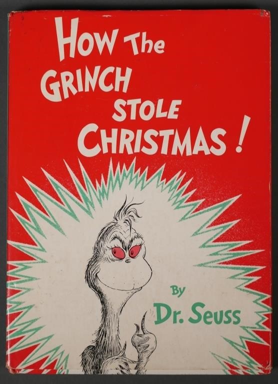 1ST ED & 1ST PRINT HOW THE GRINCH