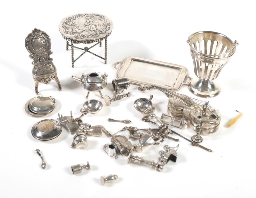 COLLECTION OF VINTAGE STERLING