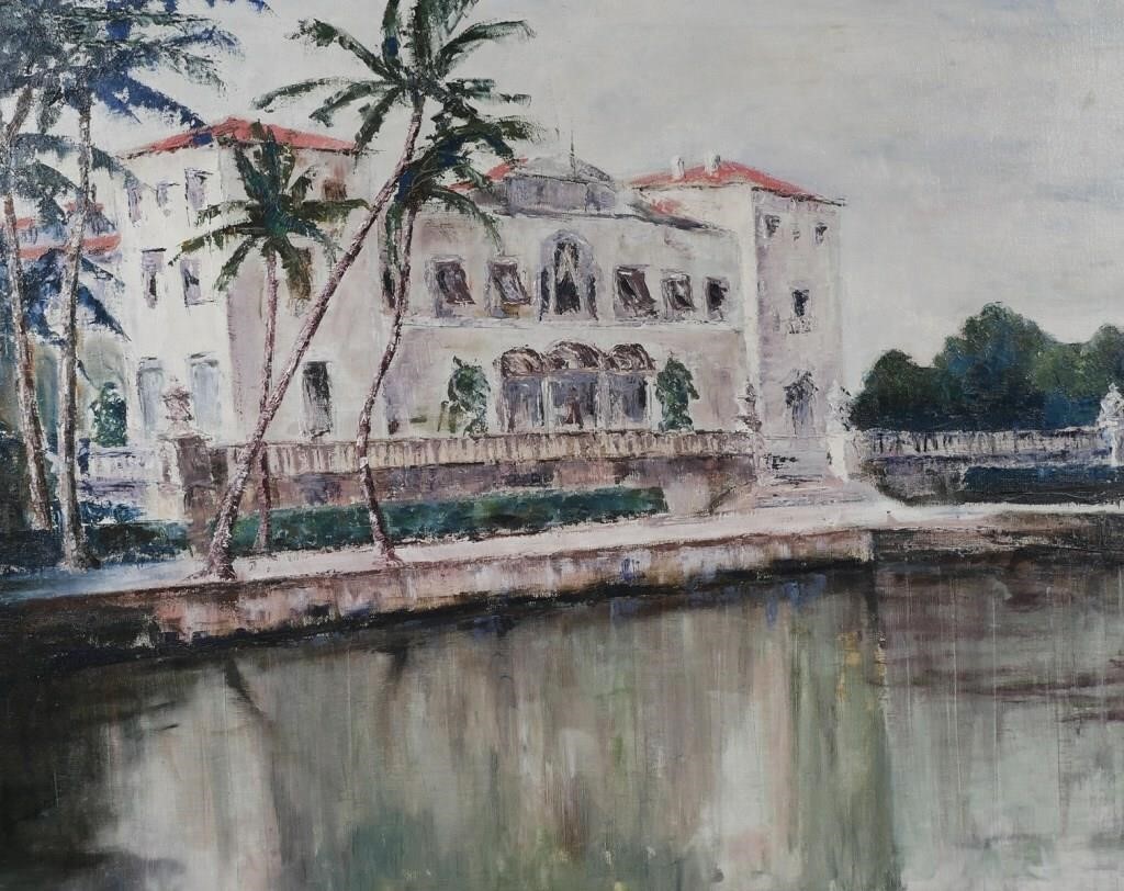 JOHN LANGFORD, VIZCAYA, OIL ON