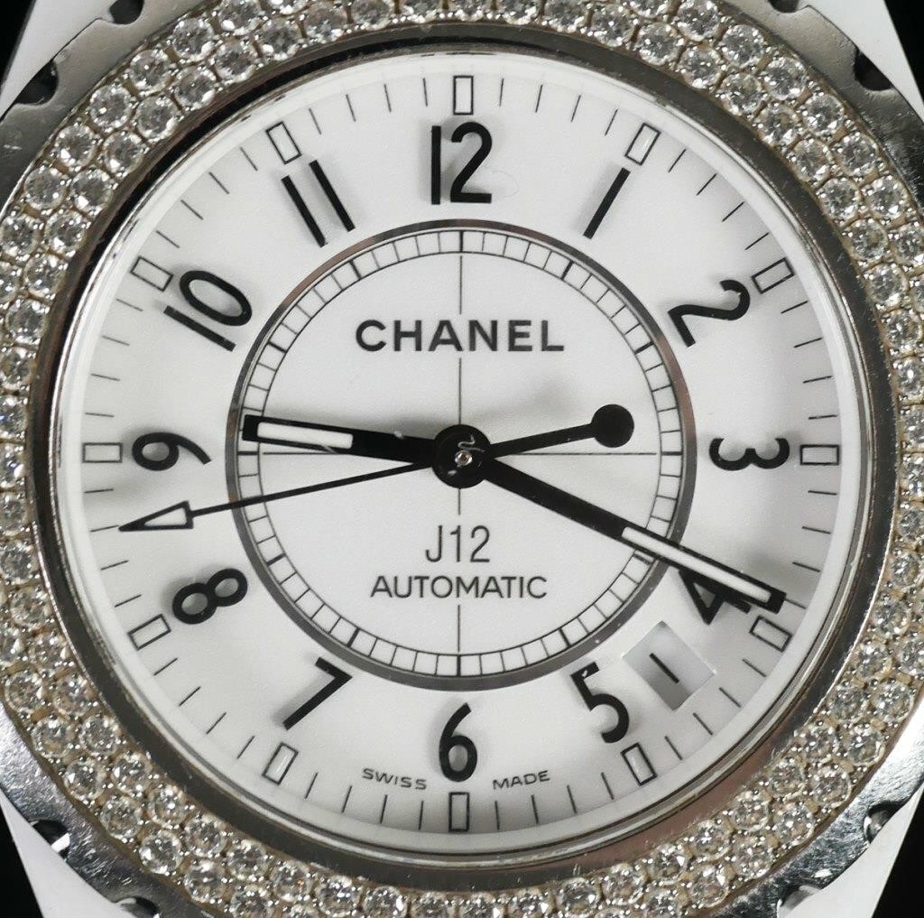 CHANEL J12 WHITE CERAMIC AUTOMATIC