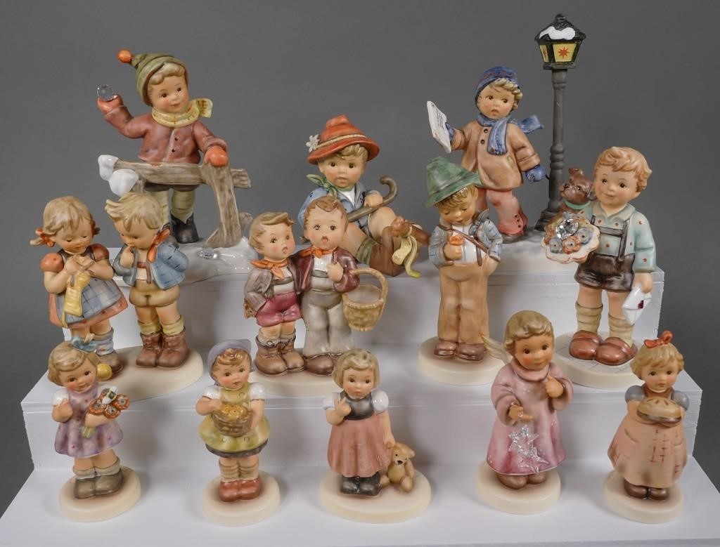 (12) HUMMEL FIGURINES TMK10Collection