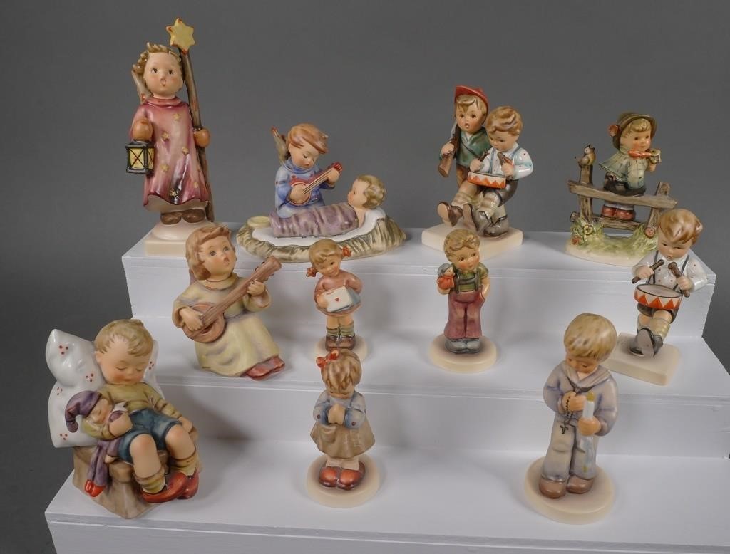 (11) HUMMEL FIGURINES TMK7Collection