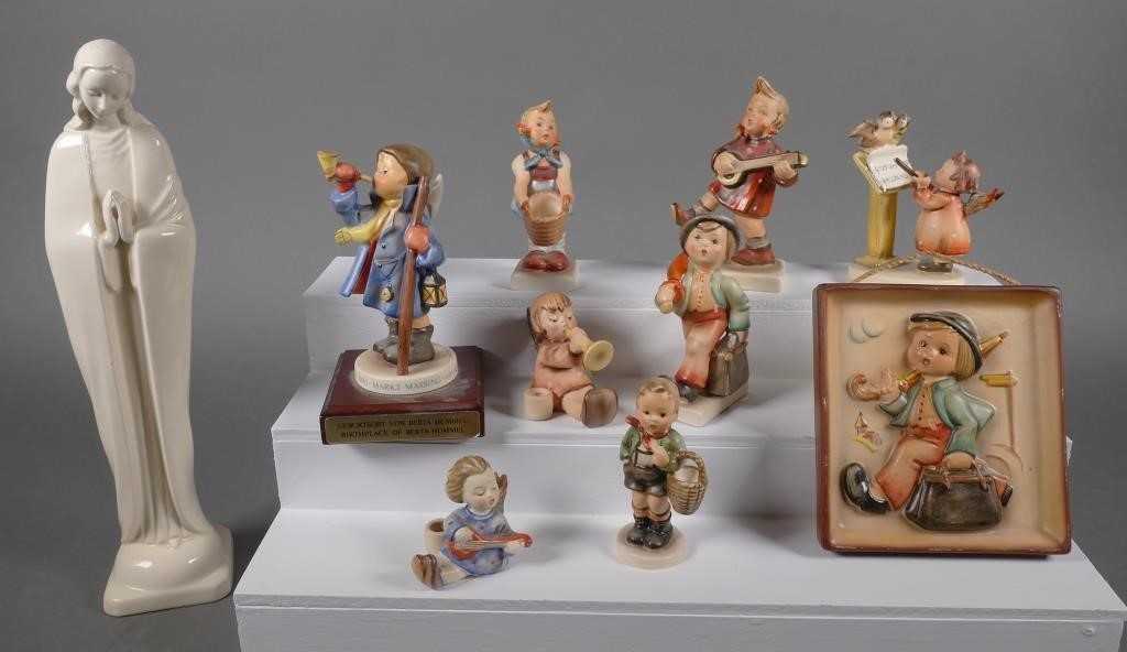 (10) HUMMEL FIGURINESCollection of 9