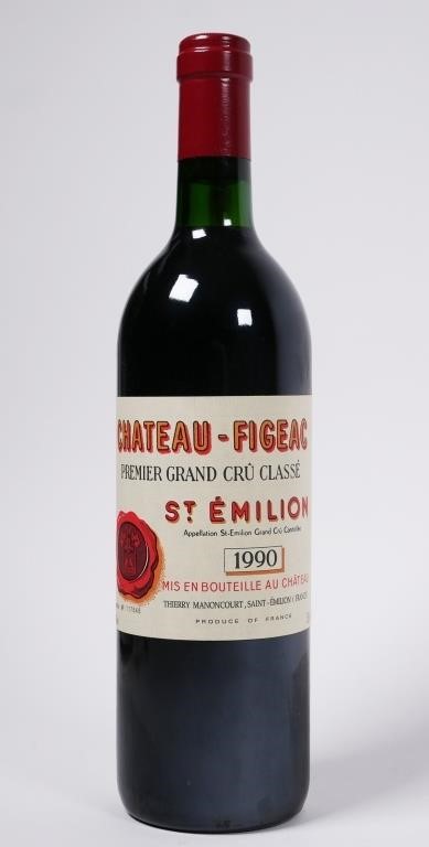 WINE: 1990 CHATEAU FIGEAC SAINT-EMILION