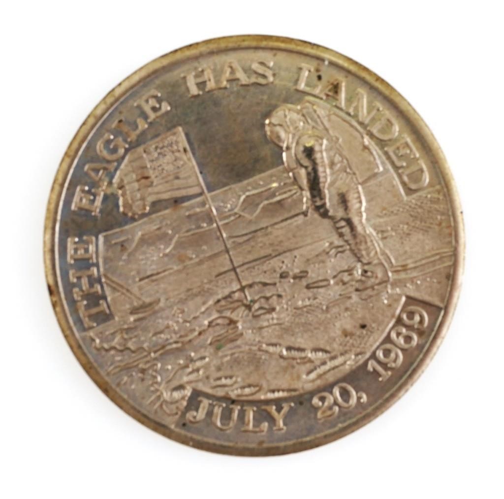 APOLLO 11 COIN SPACE FLOWNFlight 36511a