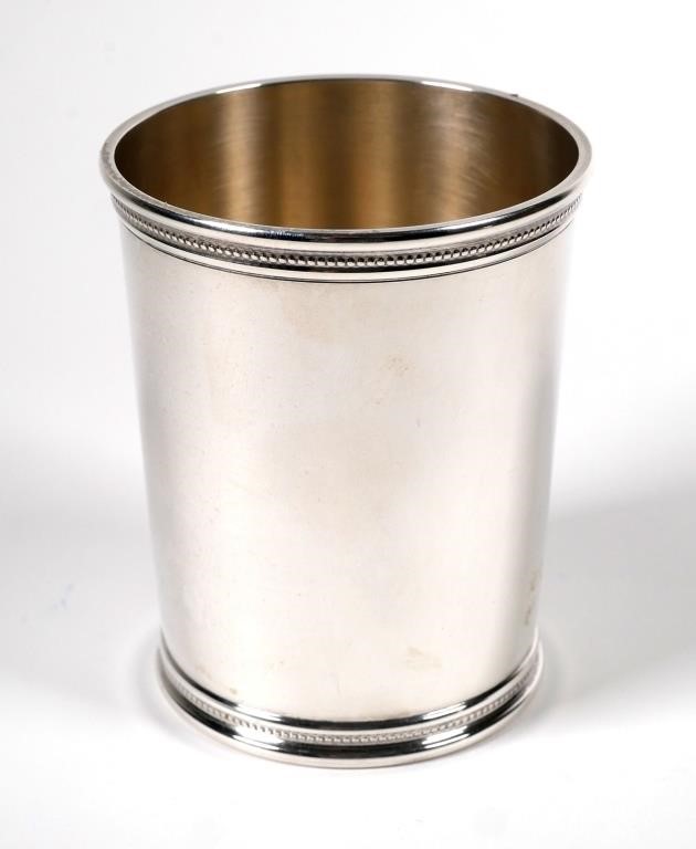 MARK SCEARCE STERLING MINT JULEP CUP