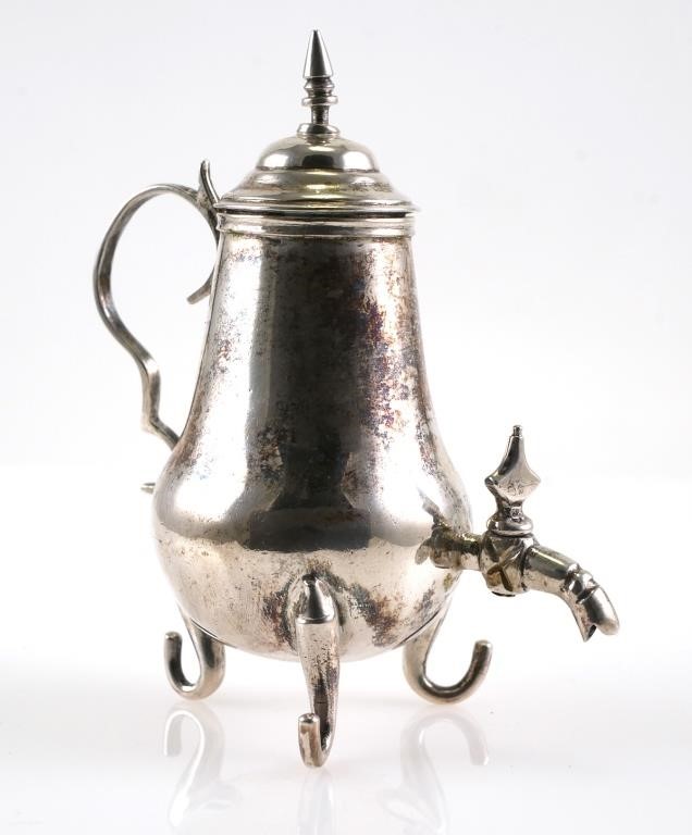 DUTCH 835 SILVER MINIATURE COFFEE 36513f