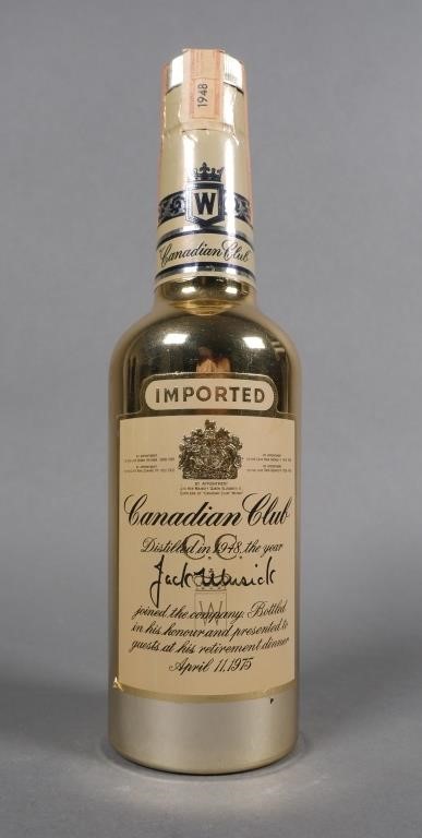 RARE 1948 CANADIAN CLUB WHISKEYExtremely