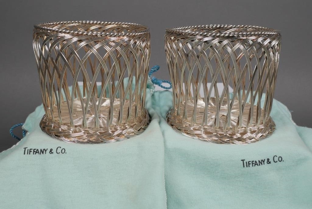 PAIR TIFFANY CO STERLING SILVER 36515d