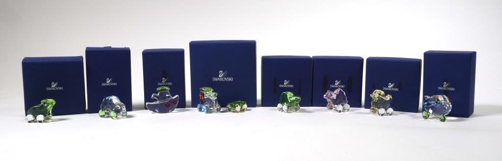  7 SWAROVSKI CRYSTAL TOY FIGURINES  3651b7