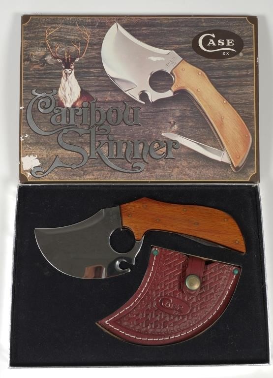 CASE XX CARIBOU SKINNER WITH SHEATH 36523f