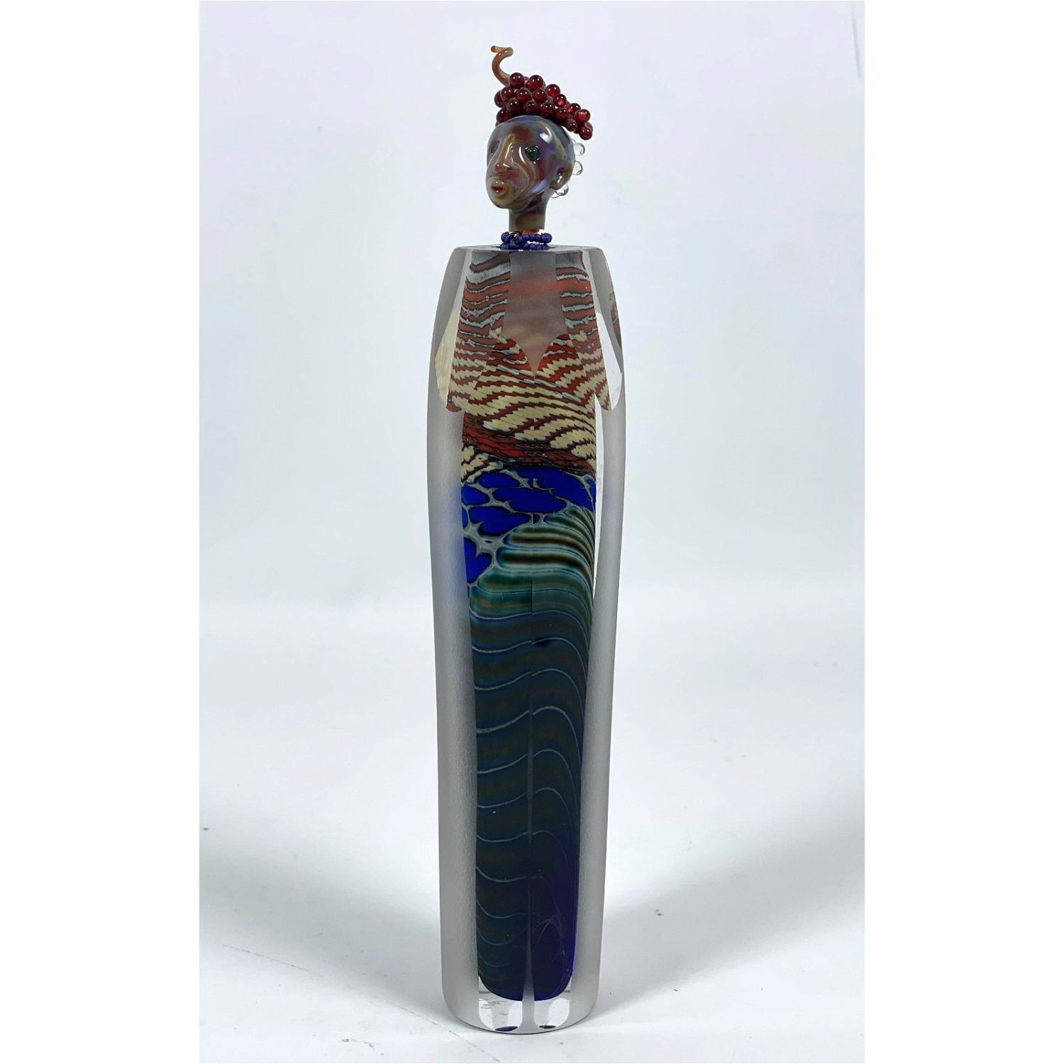 Signed Art Glass Studio Figural 362b40