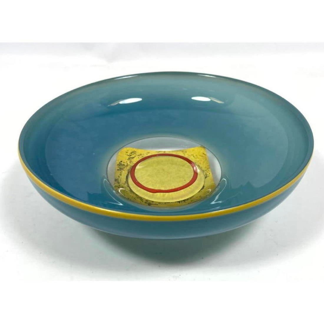 Art Glass STUDIO PARAN Bowl Sculpture  362b50