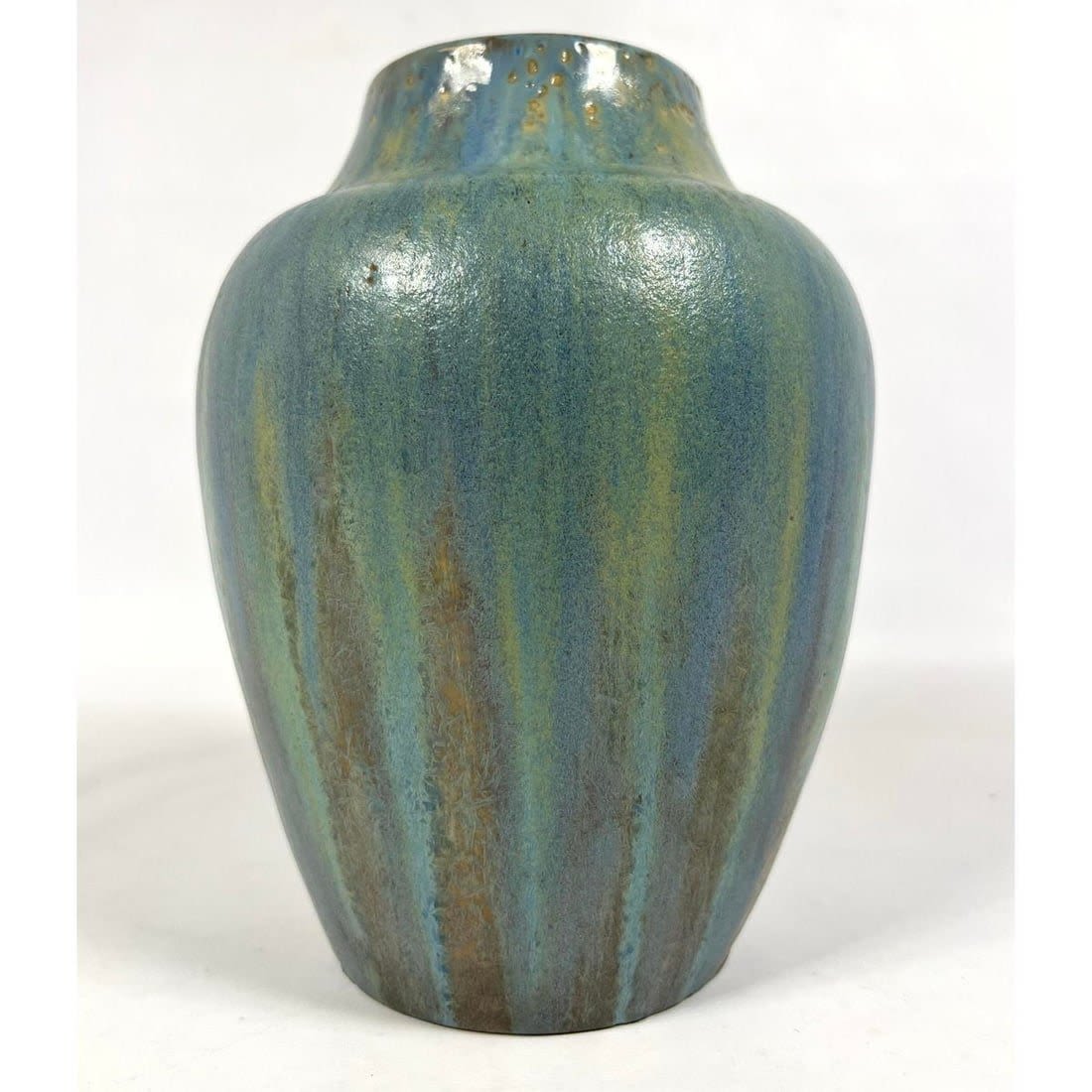 Pierrefonds Pottery vase with crystalline