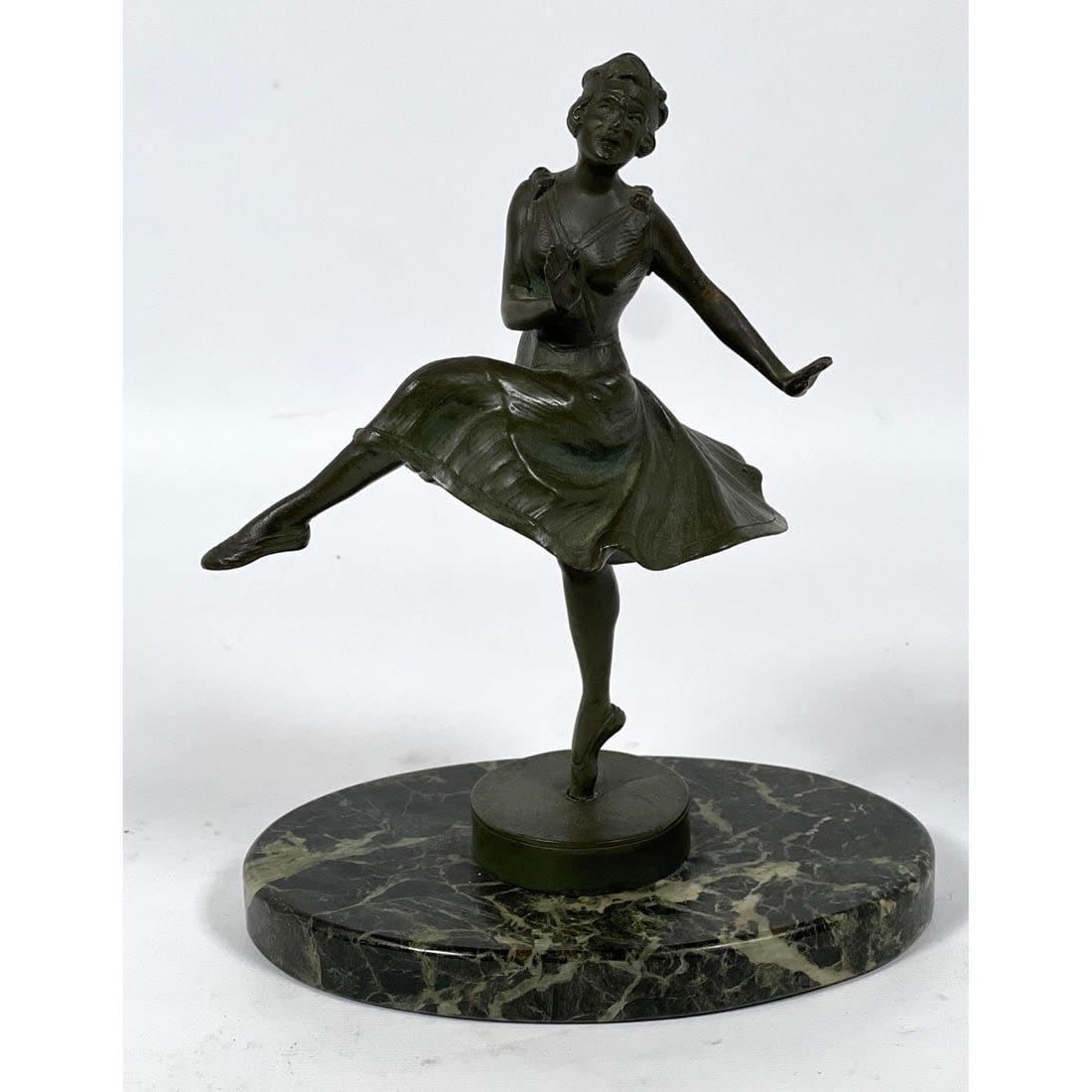 Fessler Bronze sculpture of dancer