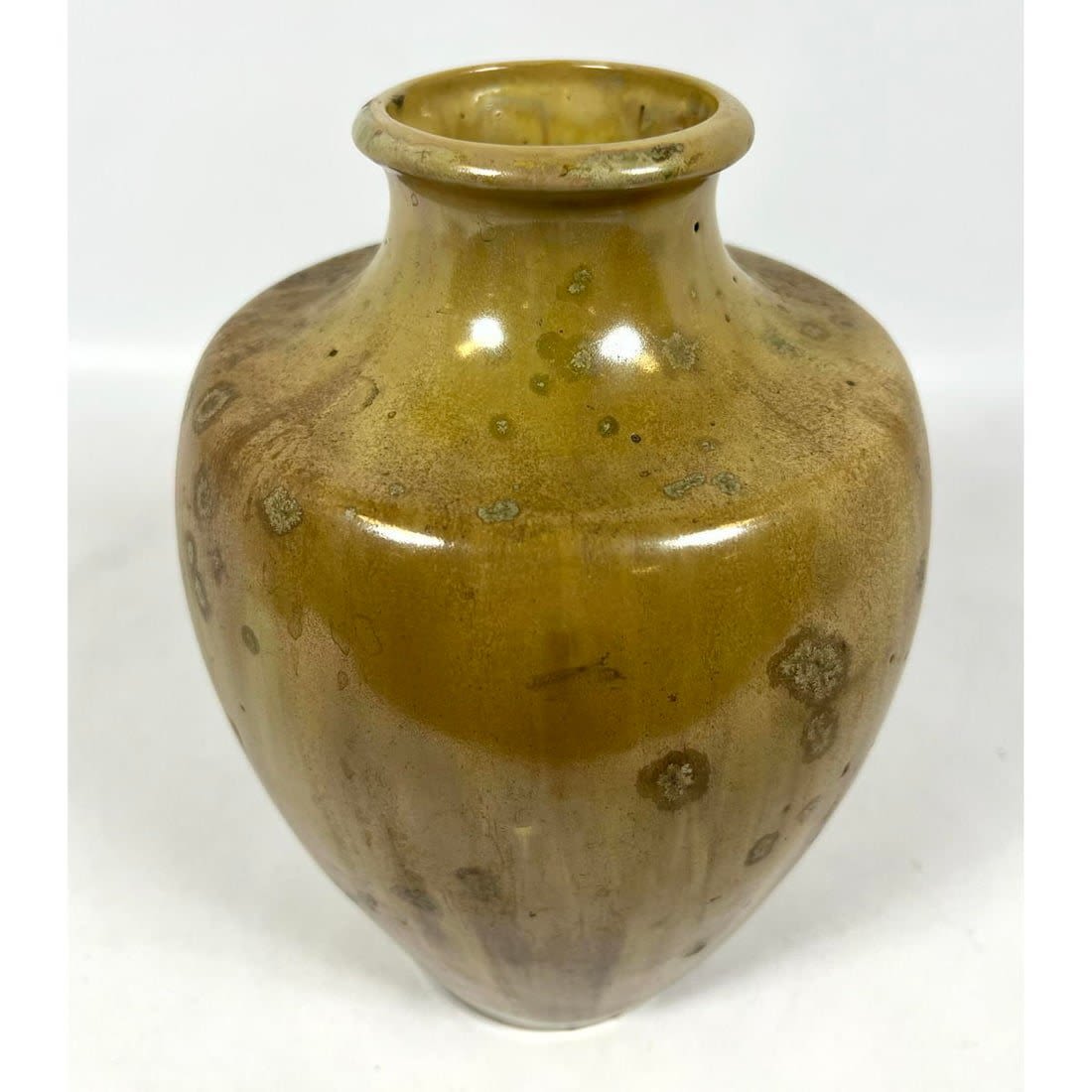 PIERREFONDS Pottery Vase with Crystalline 362bf9