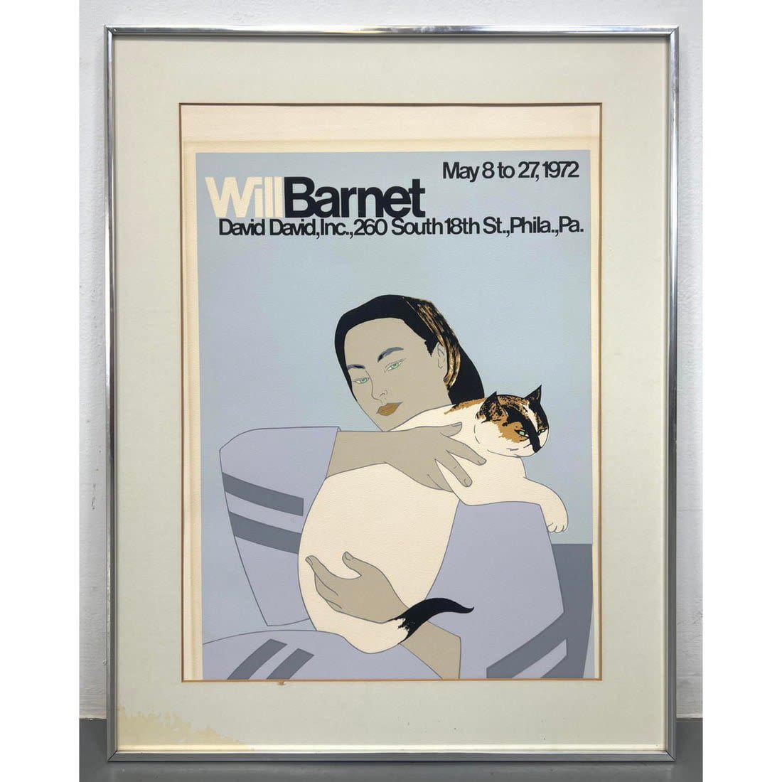 WILL BARNET Exhibition Poster.