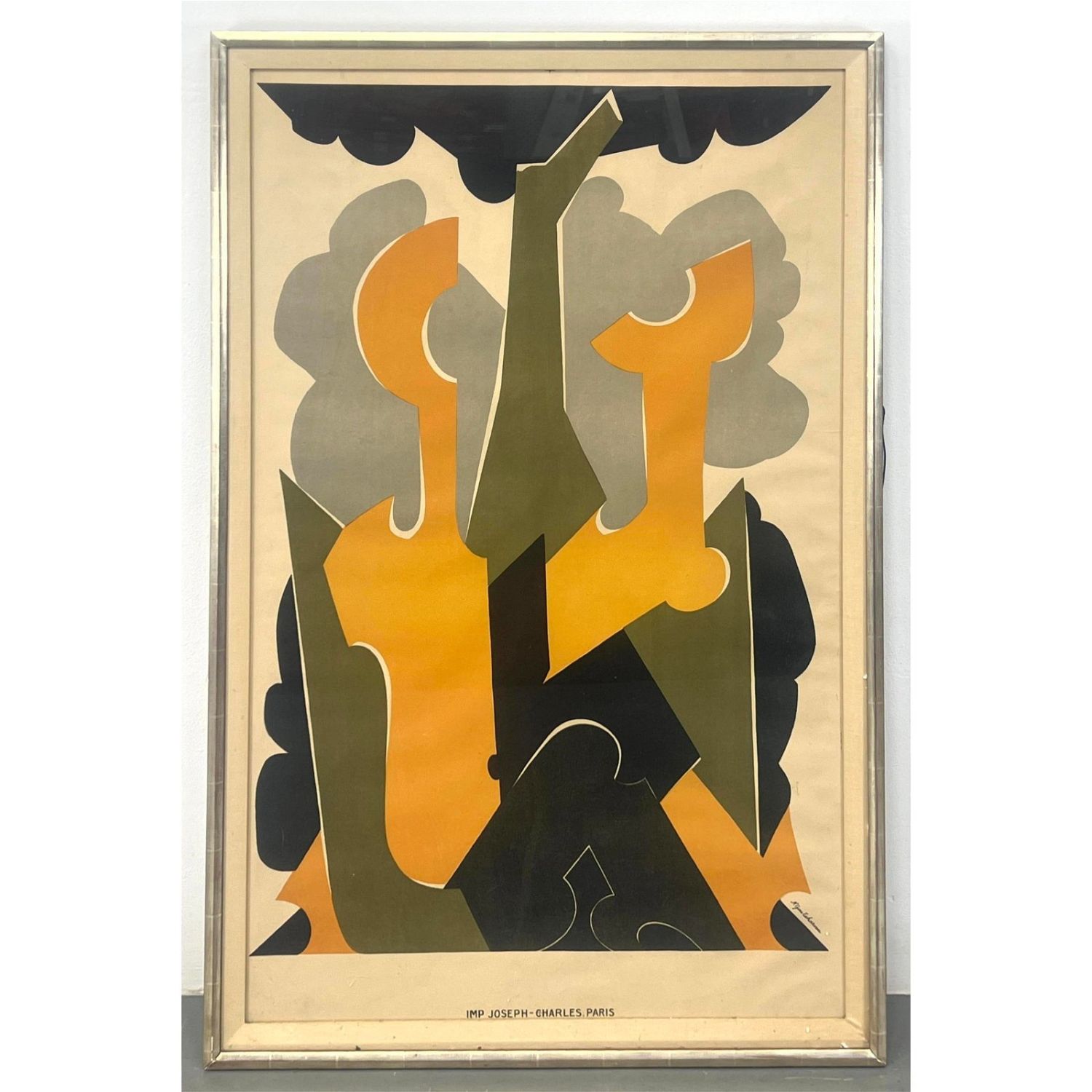Natalie Goncharova Abstract Lithograph 362d25