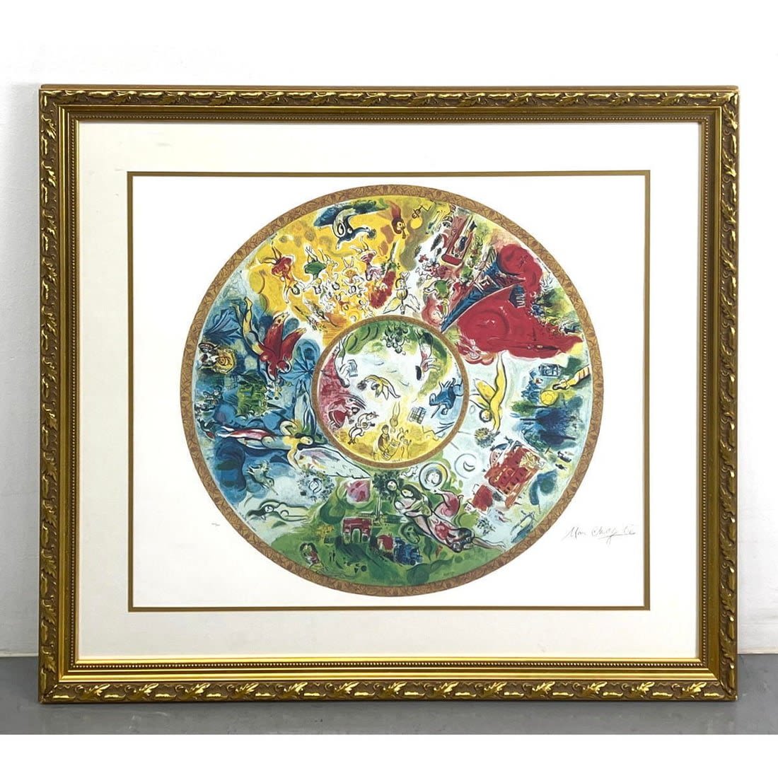 Marc Chagall Offset lithograph  362d38