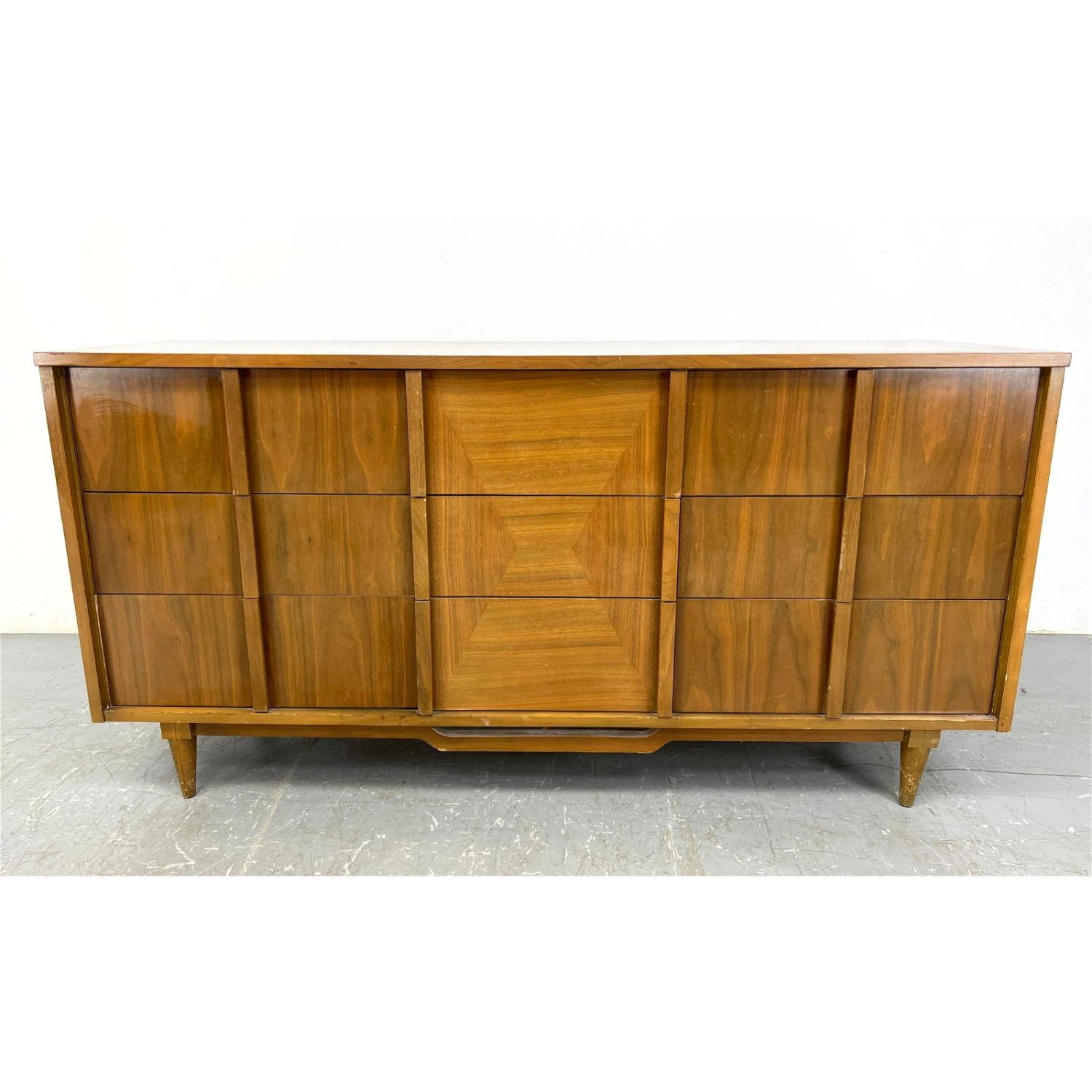 American Modern Walnut Credenza 362d51