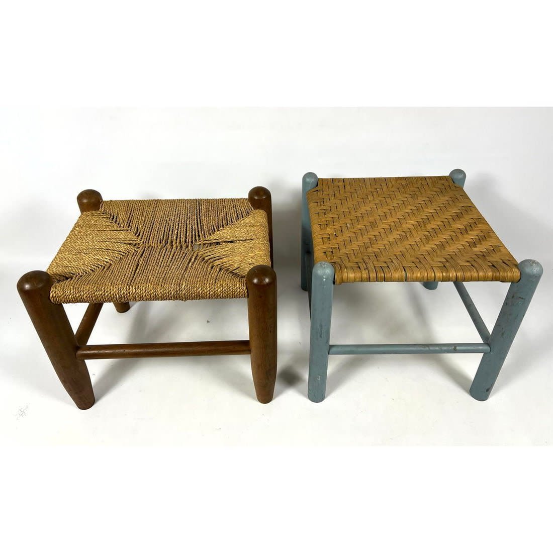 2pcs Small Primitive Country Wood