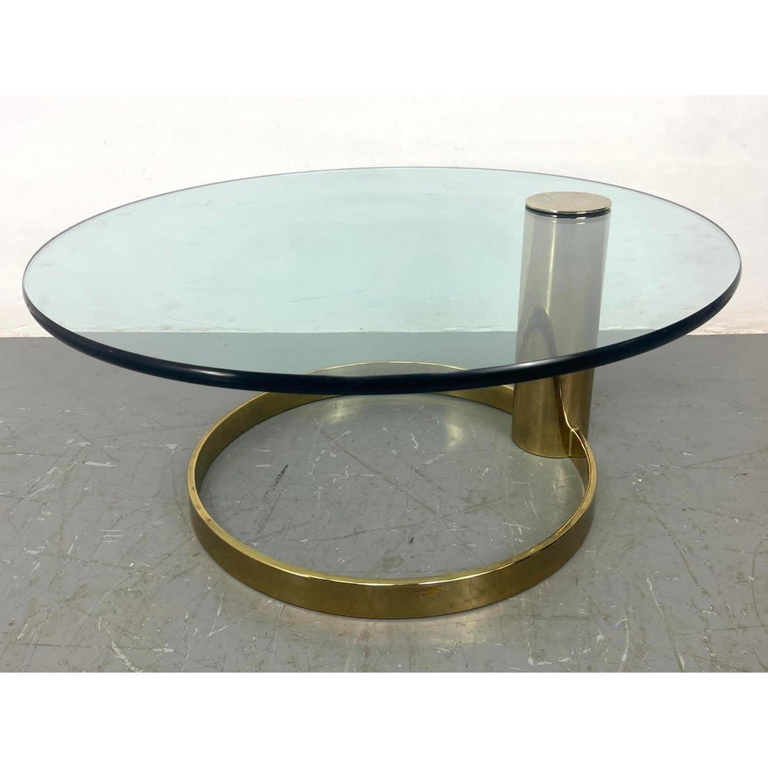 Mid Century Cantilevered Glass 362db6
