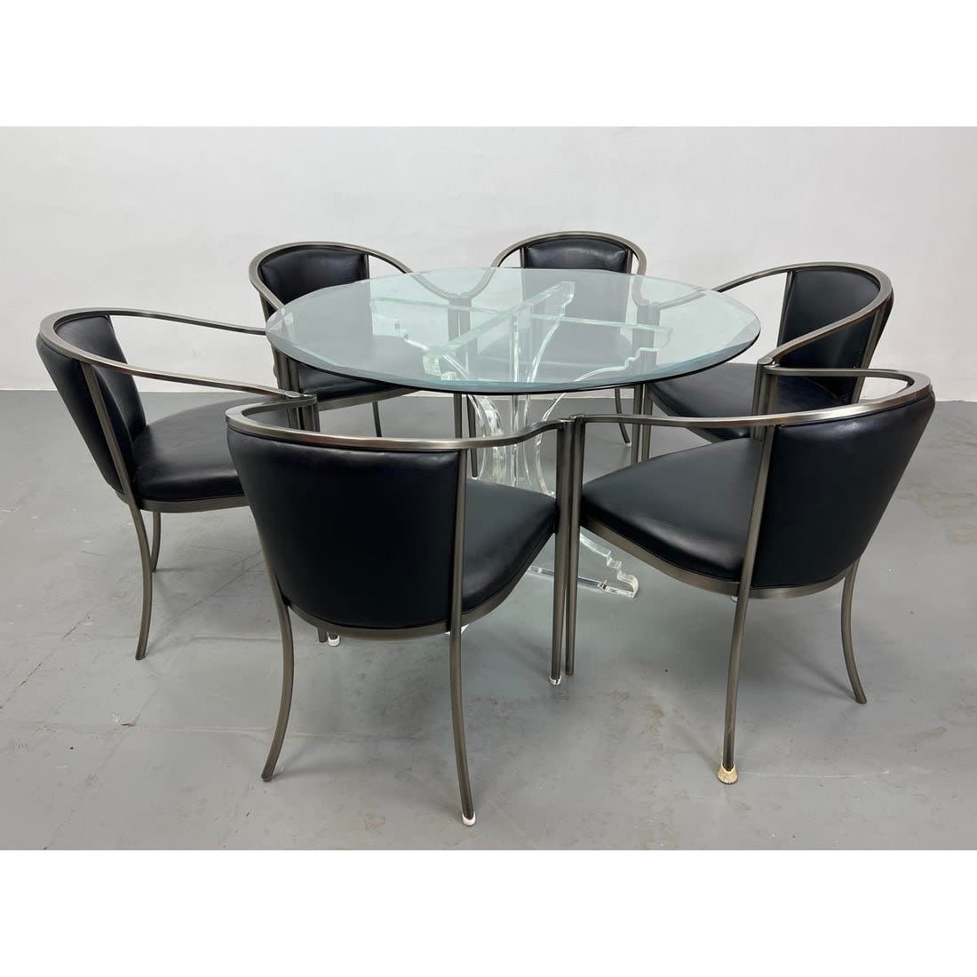 7pc Dining Table and DIA Stainless