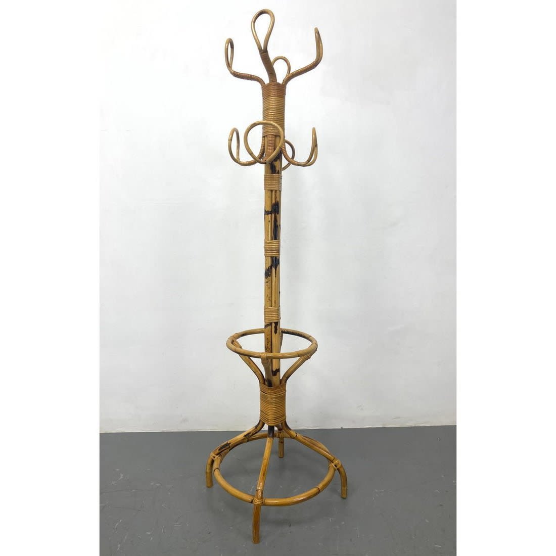 Bamboo Wrapped Rattan Standing 362dea