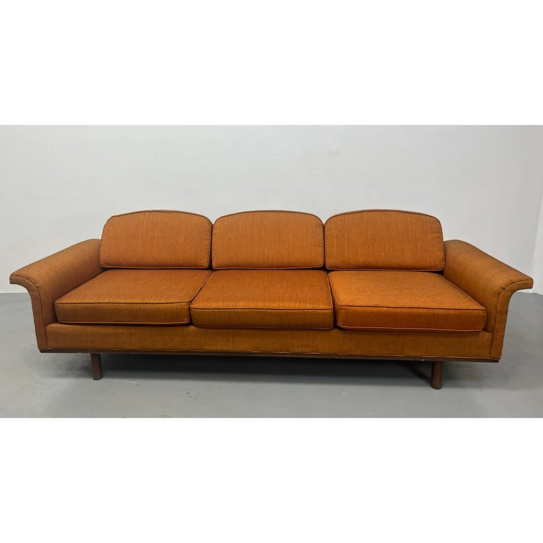 Selig Monroe Sofa Couch Walnut 362e4c
