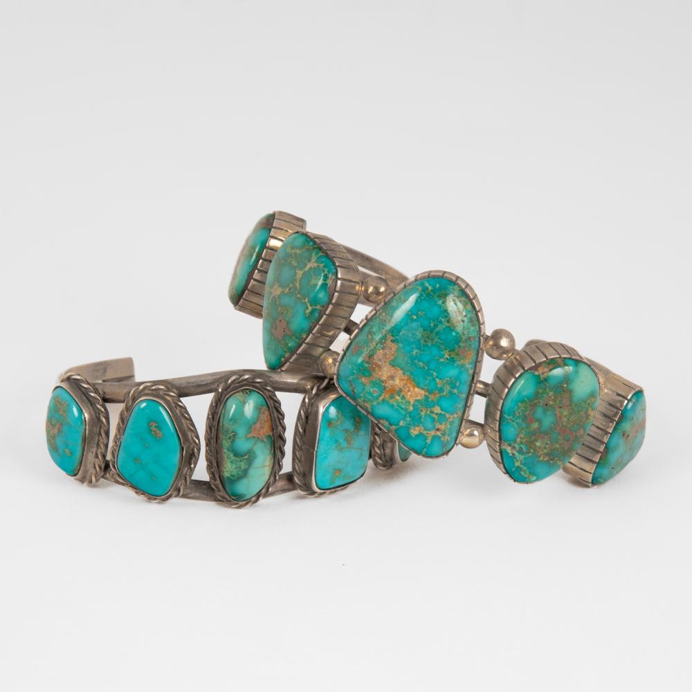 2 FIVE STONE DIN NAVAJO TURQUOISE 362edb