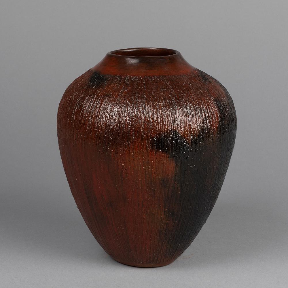 ALICE CLING, JAR WITH CORN HUSK