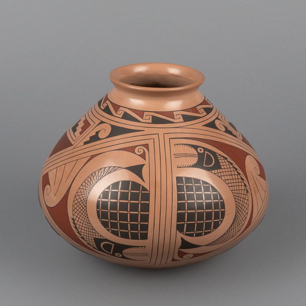 SABINO VILLALBA POLYCHROME VASE 362fac