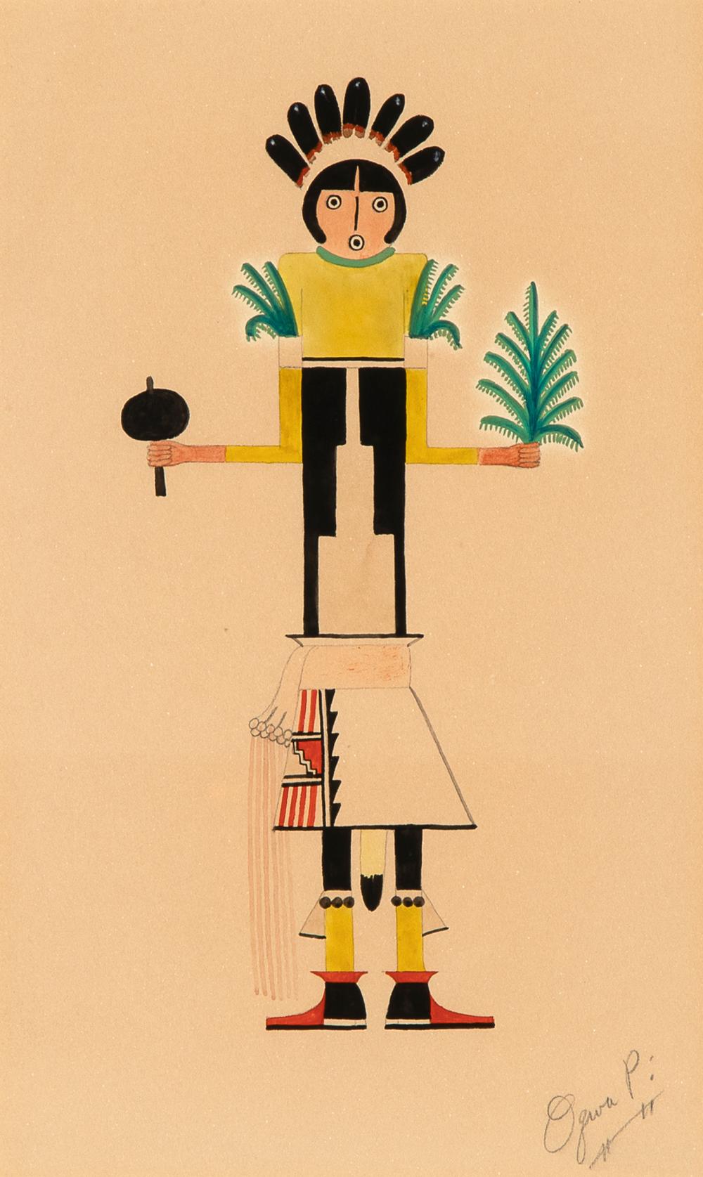 OQWA PI, UNTITLED (DANCER), 1925Oqwa