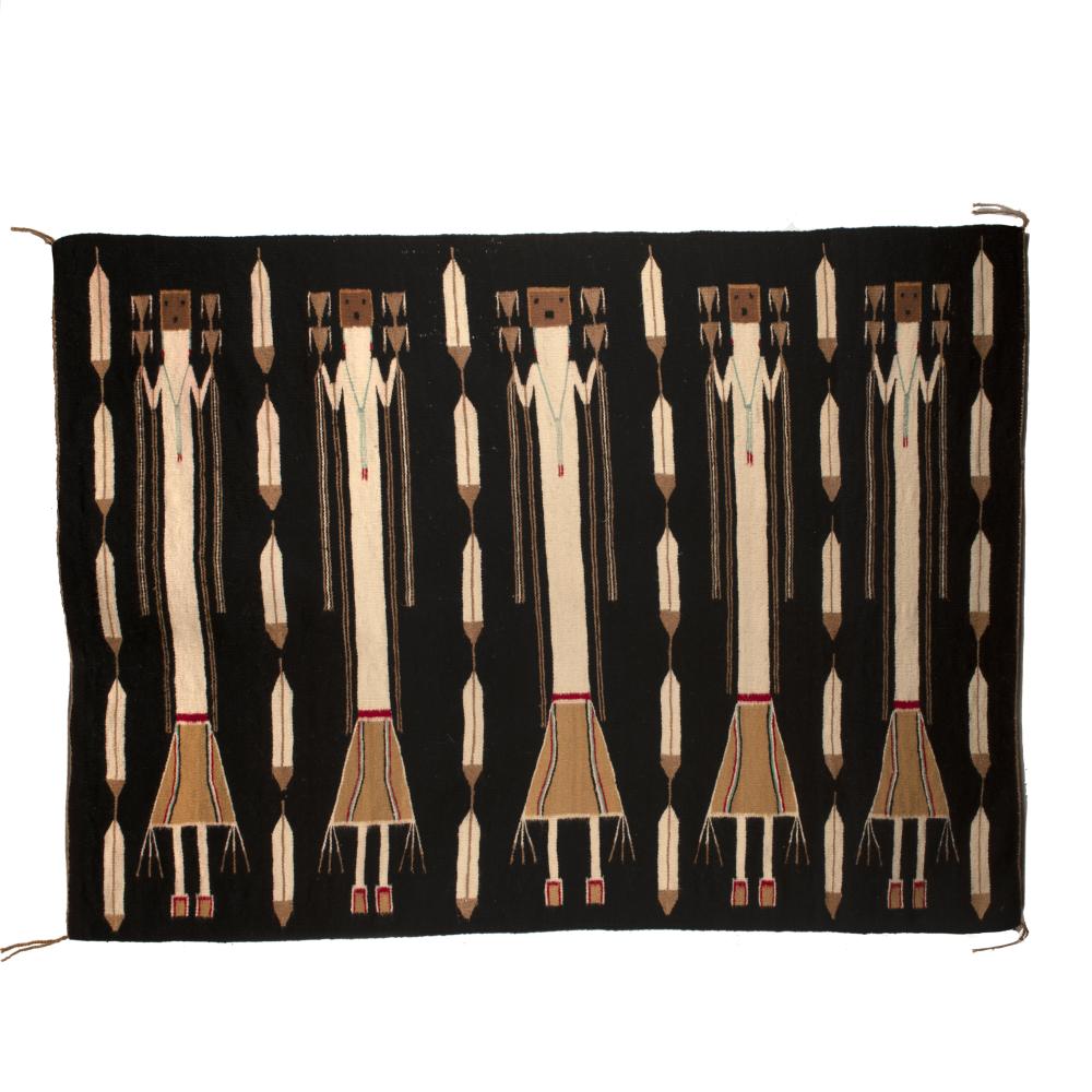 DINé [NAVAJO] YEI DESIGN TEXTILE,