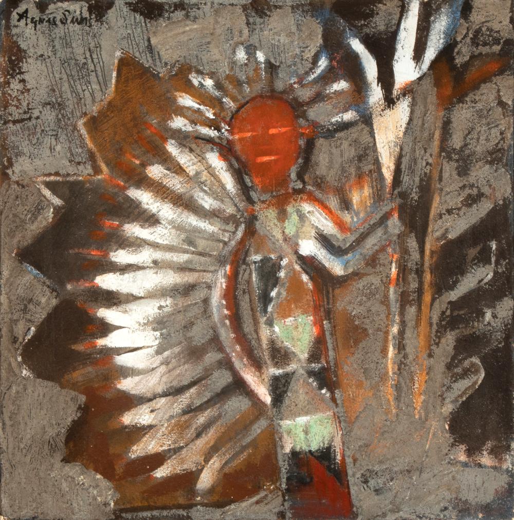 AGNES SIMS UNTITLED EAGLE DANCER Agnes 3631be