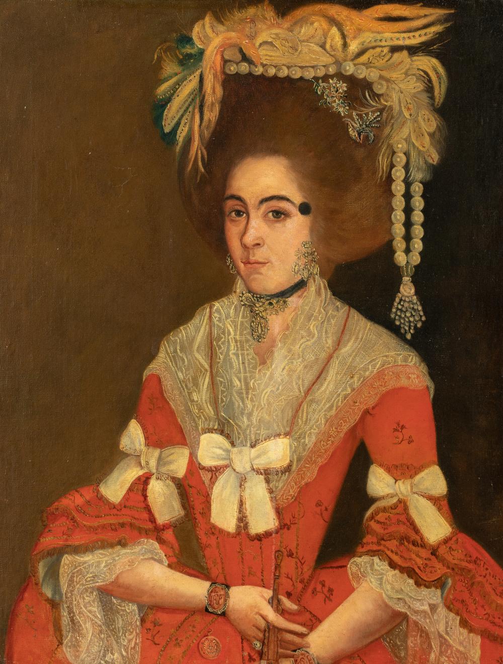 MEXICAN SCHOOL, PORTRAIT OF A SPANISH