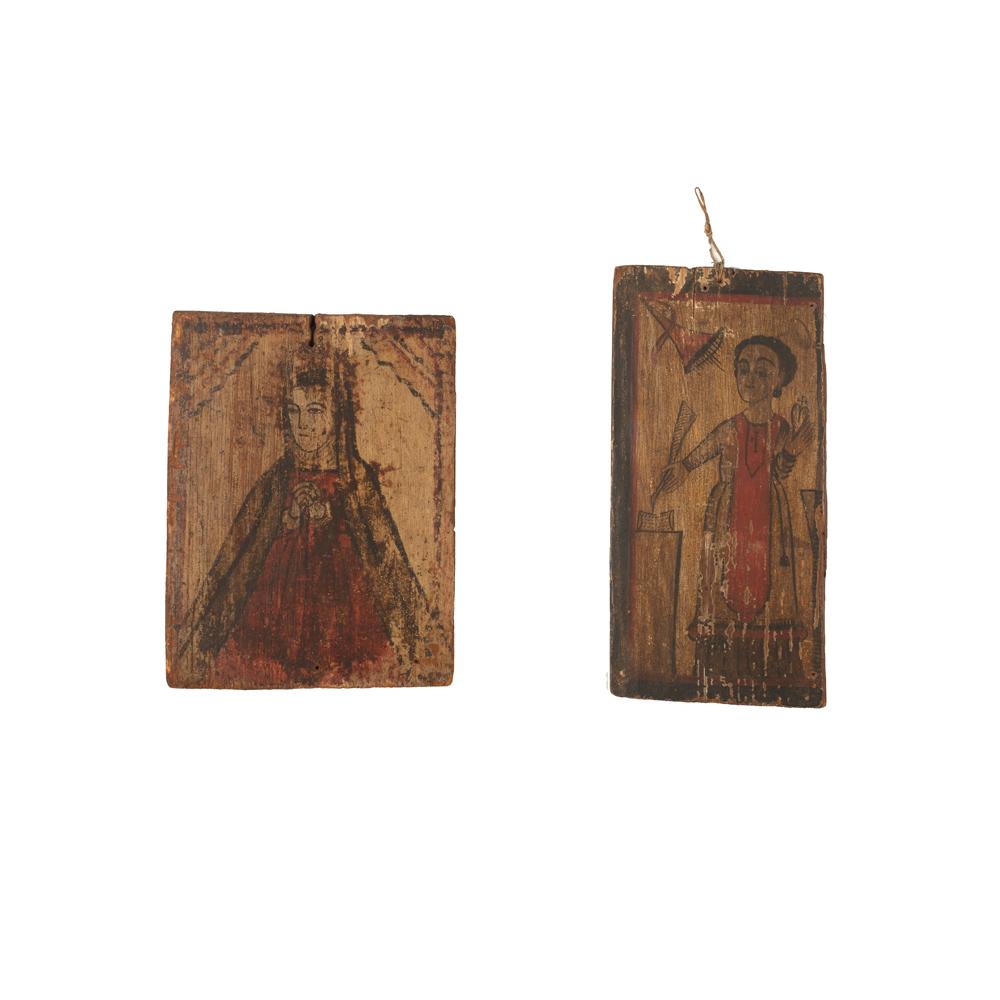 JOS RAFAEL ARAG N PAIR OF RETABLOS  363256