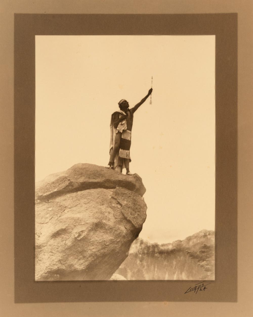 EDWARD S. CURTIS, BY THE ARROW