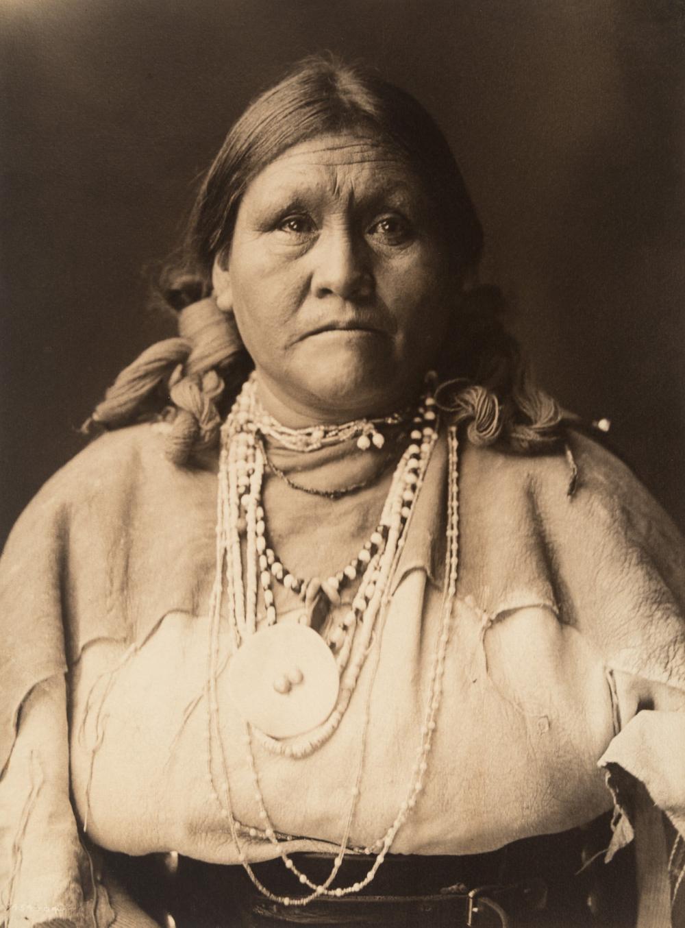 EDWARD S CURTIS JICARILLA MATRON  36327b