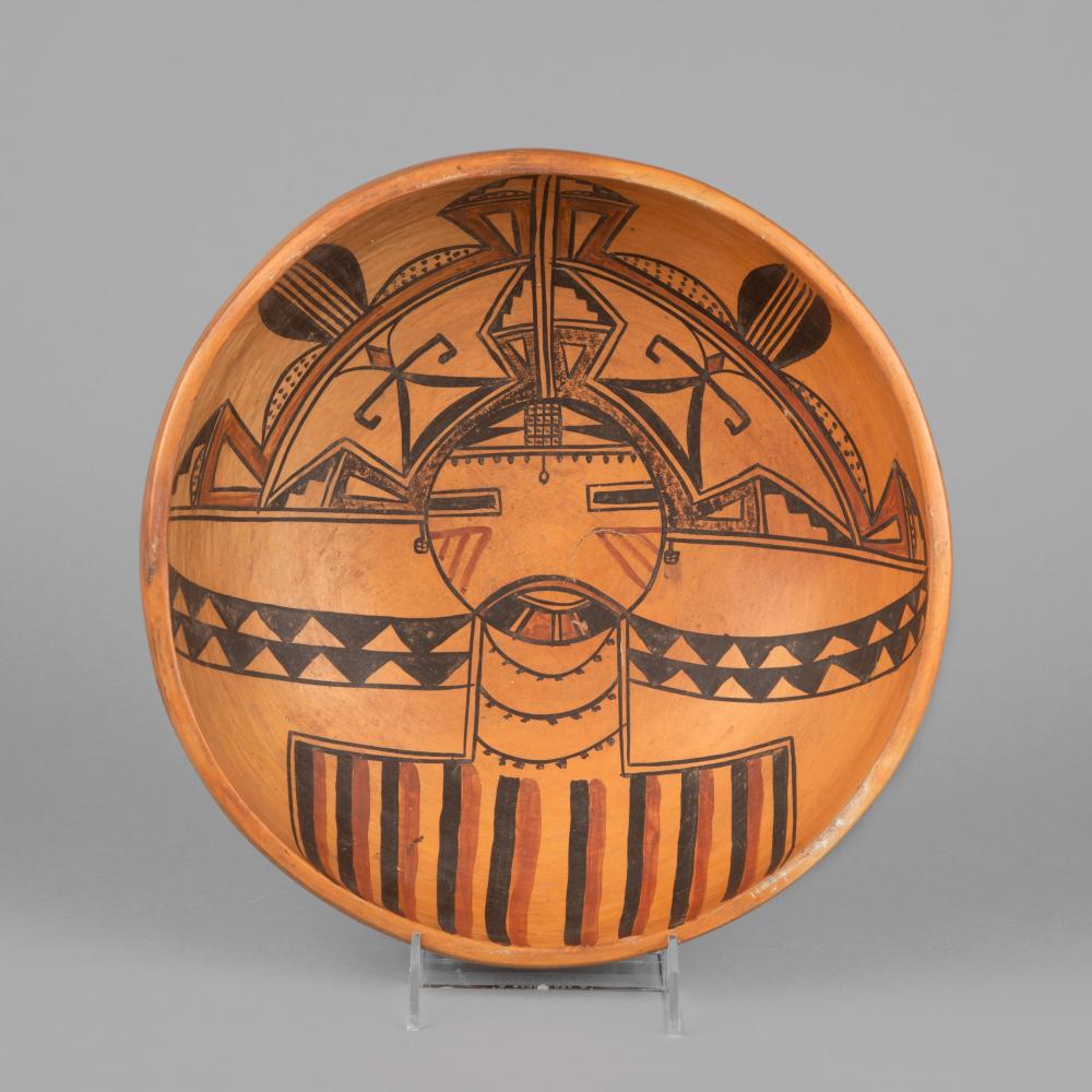 HOPI, POLYCHROME BOWL, CA. 1920Hopi,