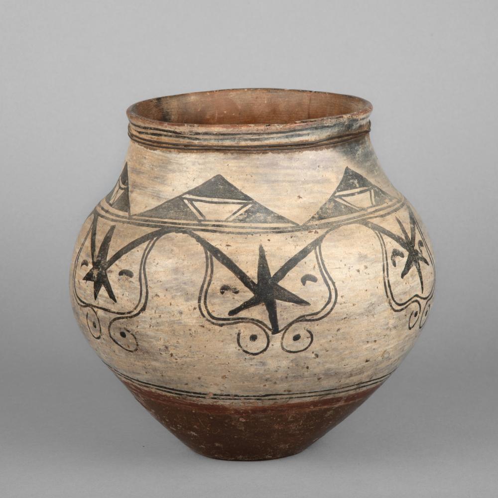 TESUQUE, STORAGE JAR, CA. 1890Tesuque,