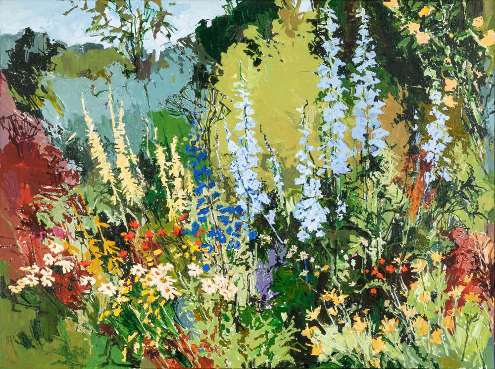 DOUGLAS ATWILL, DELPHINIUM WITH